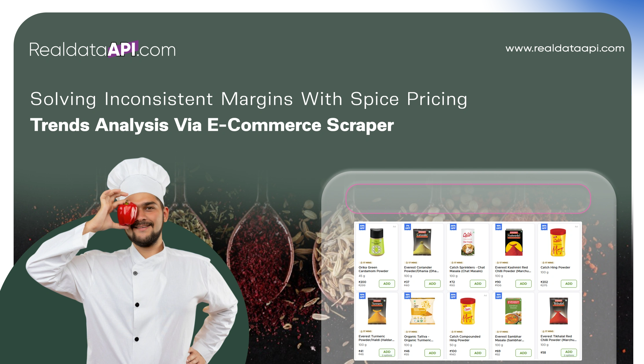Solving Inconsistent Margins With Spice Pricing Trends Analysis Via E-Commerce Scraper
