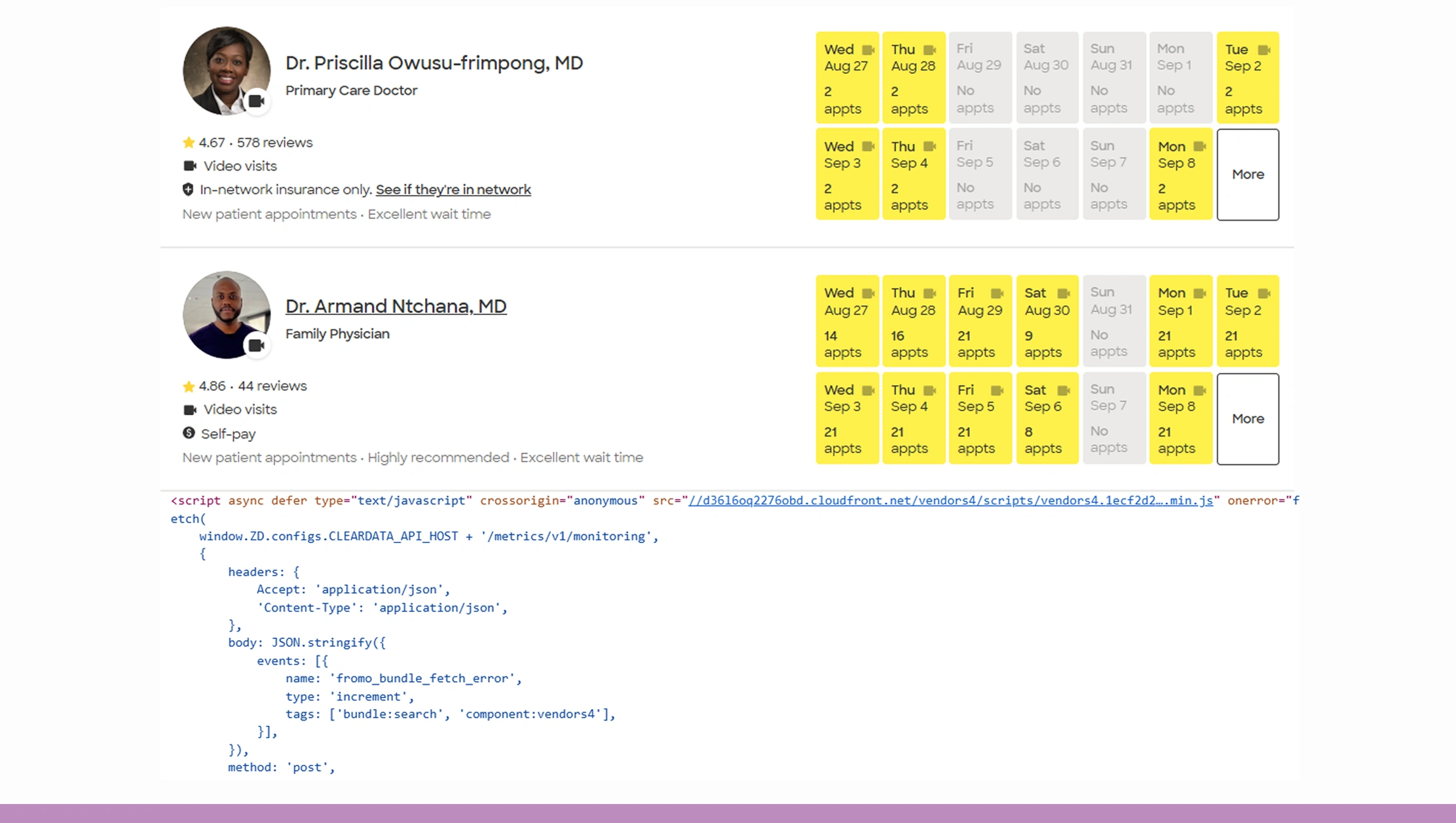 Centralized Doctor Slot Management Using API Scrapers
