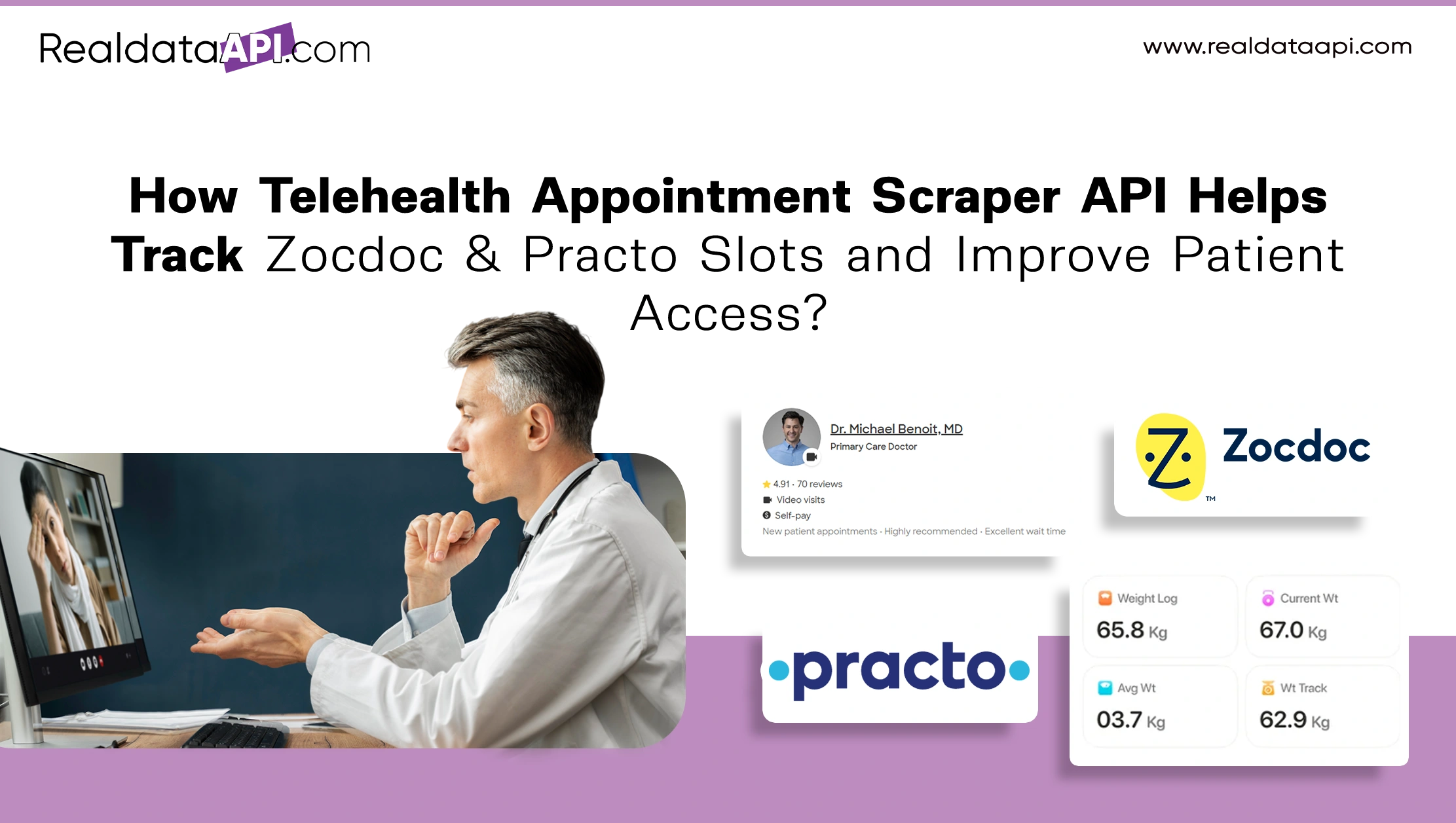 How Telehealth Appointment Scraper API Helps Track Zocdoc & Practo Slots and Improve Patient Access?