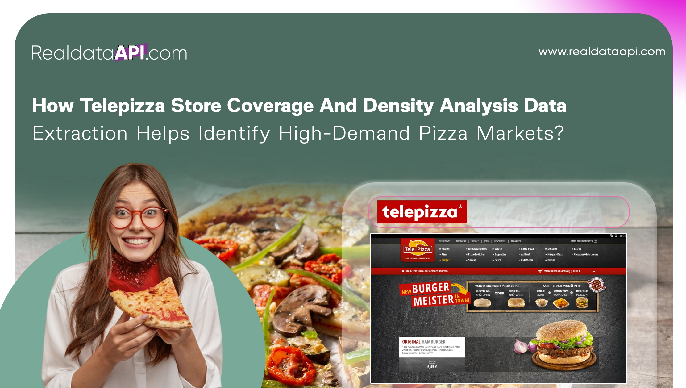 How Telepizza Store Coverage And Density Analysis Data Extraction Helps Identify High-Demand Pizza Markets?