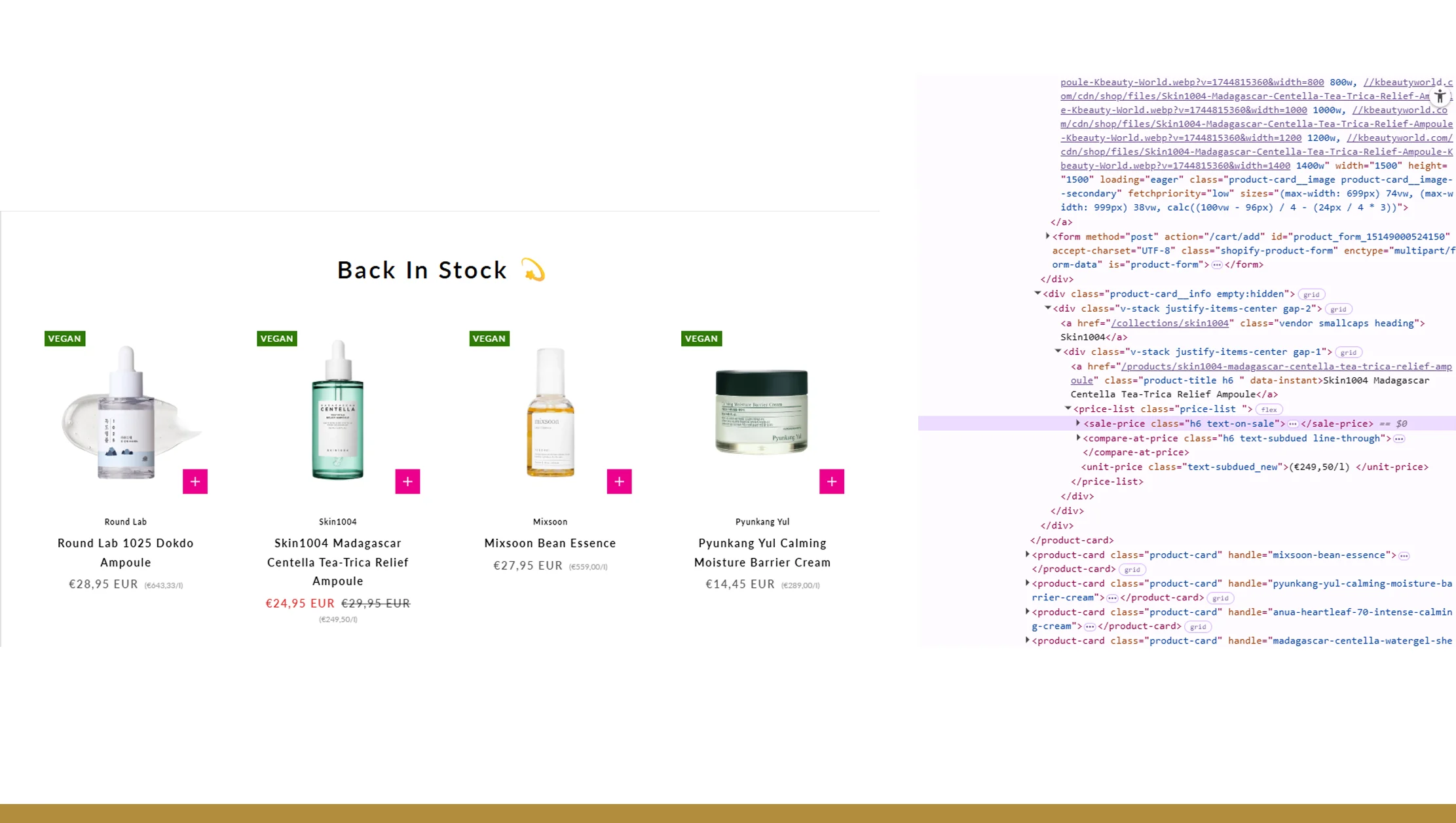 Scrape Beauty Deals from Korean Sites