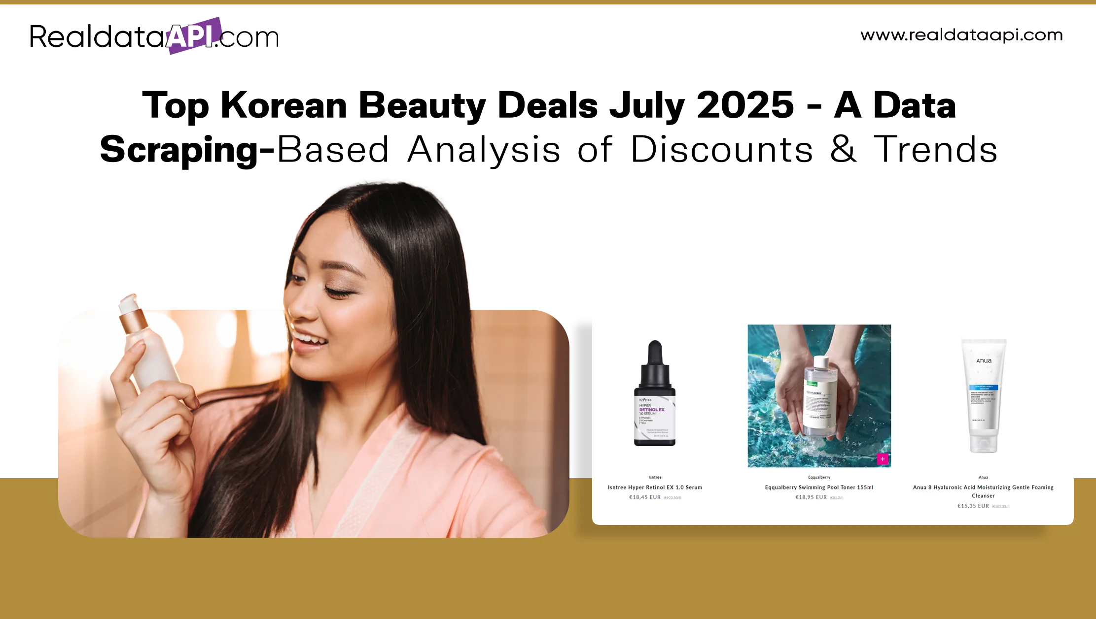 Top Korean Beauty Deals July 2025 - A Data Scraping-Based Analysis of Discounts & Trends