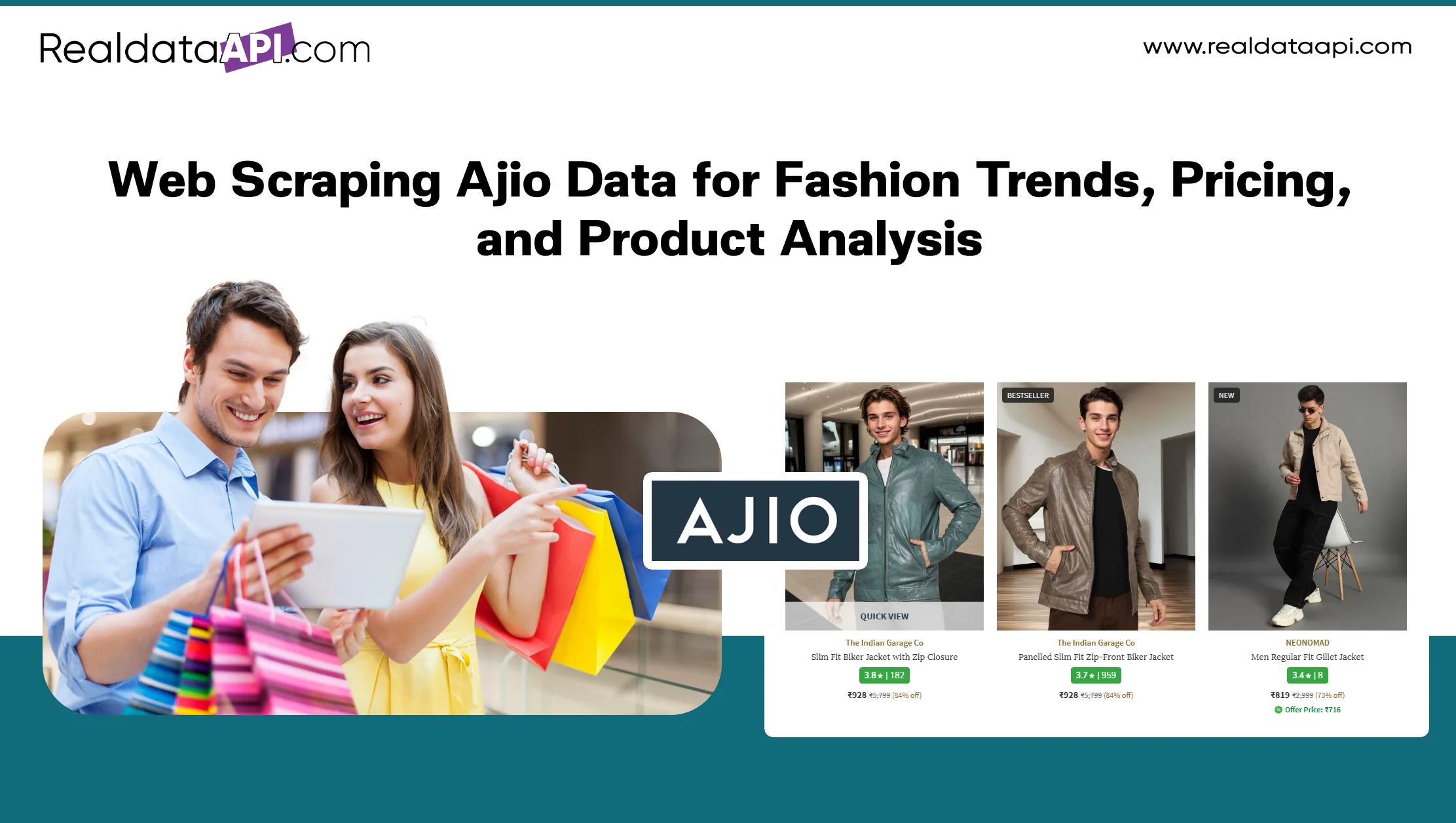 Web Scraping Ajio Data for Fashion Trends, Pricing, and Product Analysis