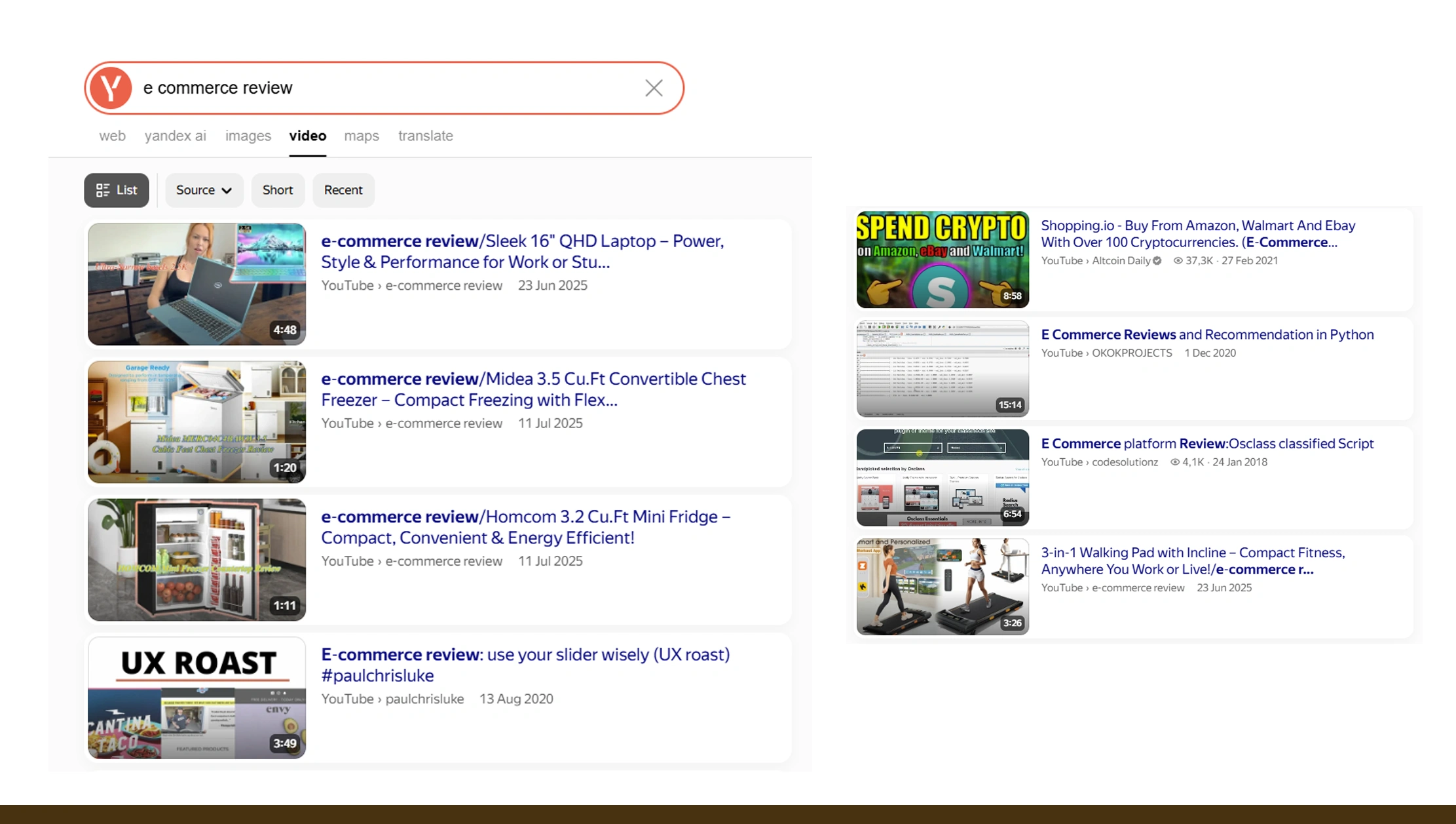 Operational improvements via review analysis