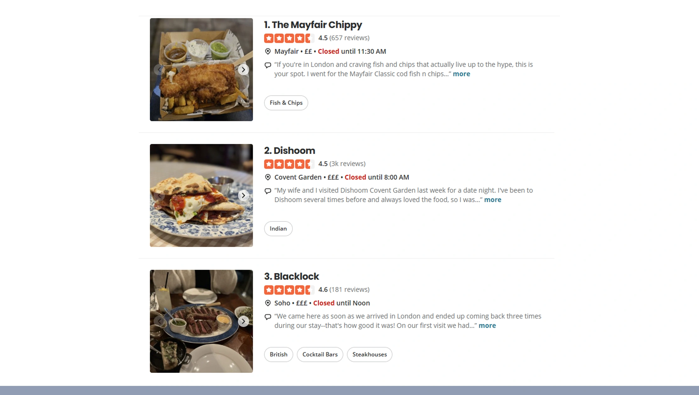 Trend Analysis: Restaurant & Service Patterns