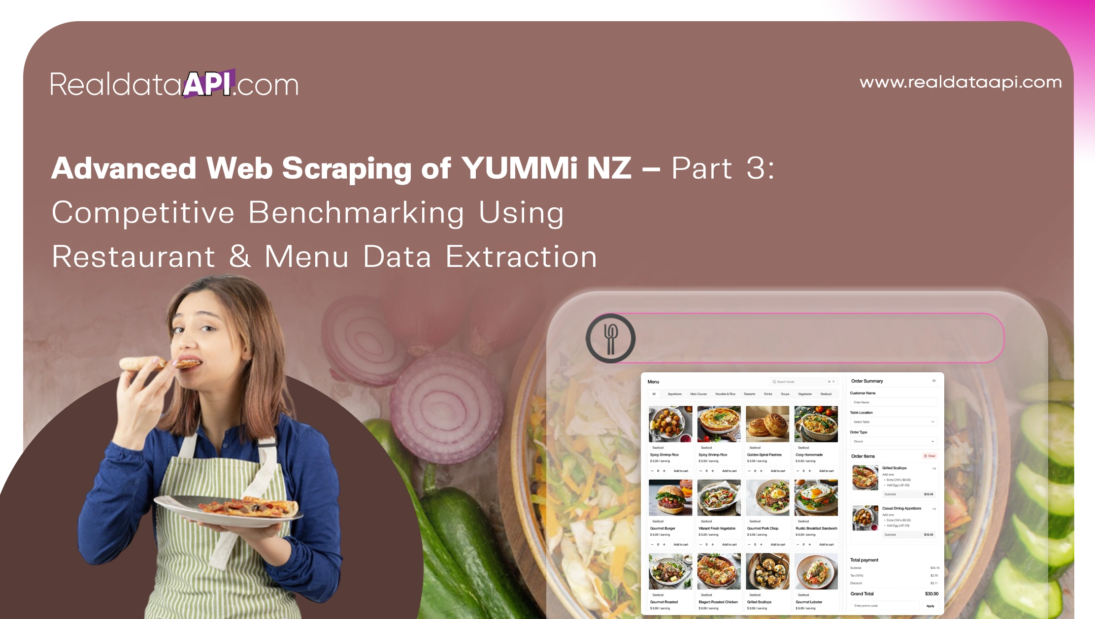 Advanced Web Scraping of YUMMi NZ – Part 3: Competitive Benchmarking Using Restaurant & Menu Data Extraction