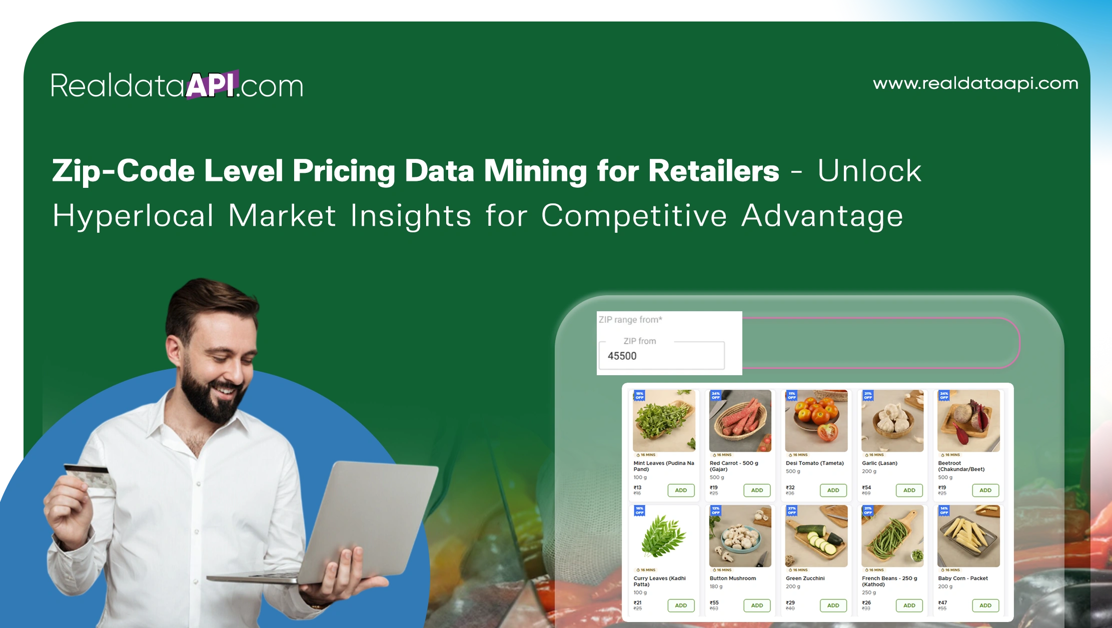 Zip-Code Level Pricing Data Mining for Retailers - Unlock Hyperlocal Market Insights for Competitive Advantage