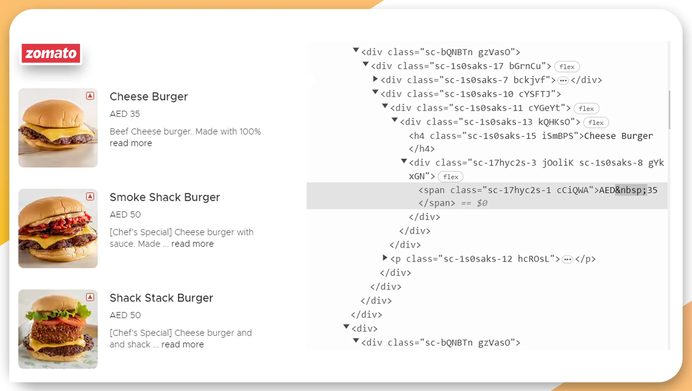 Zomatos-Scraping-API