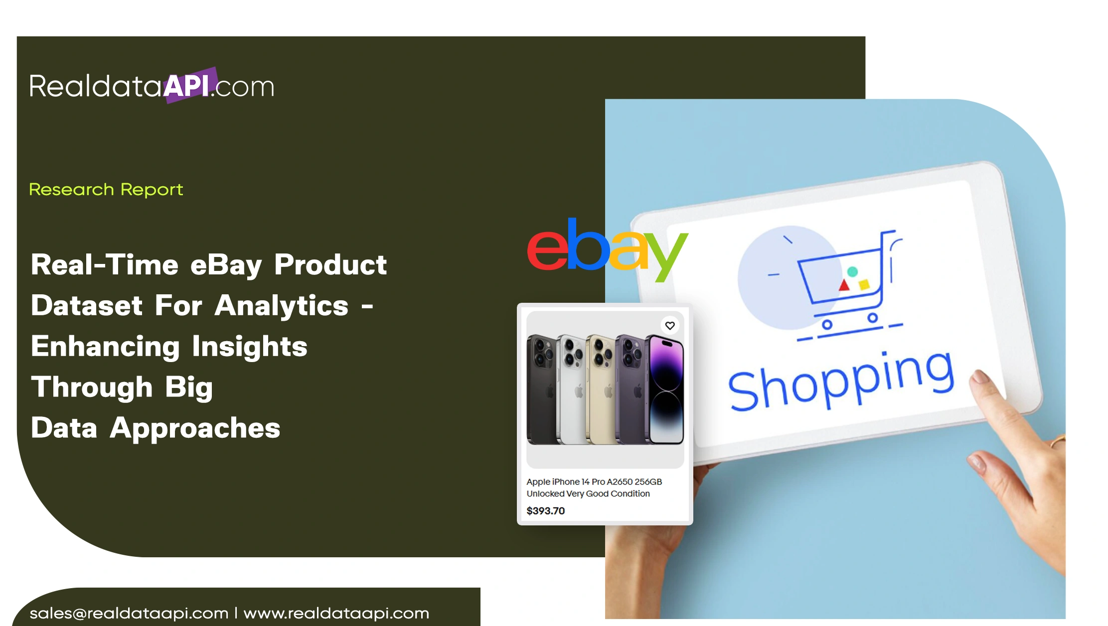 Real-Time eBay Product Dataset For Analytics - Enhancing Insights Through Big Data Approaches