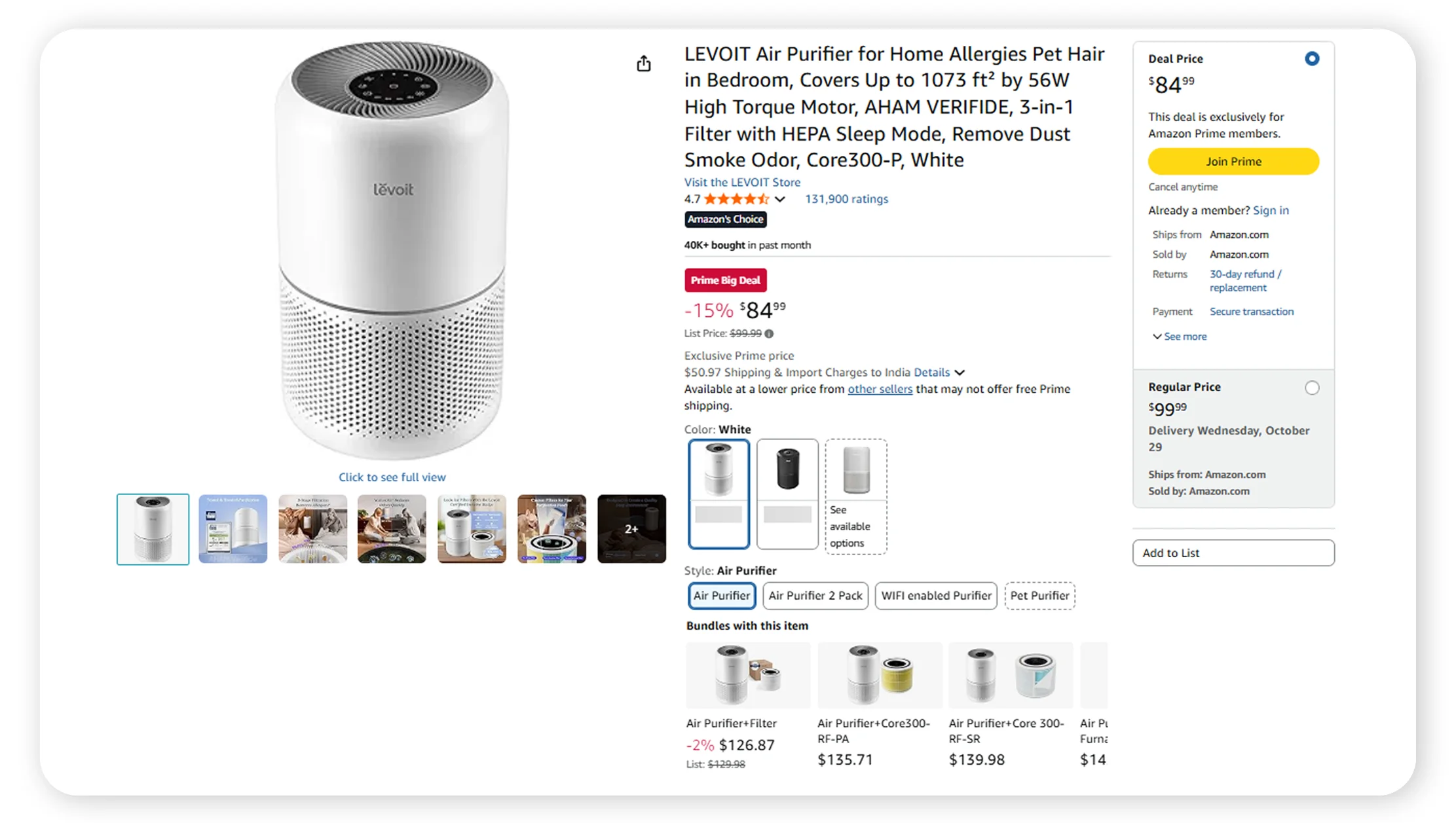 Extracting Amazon Price Match Data