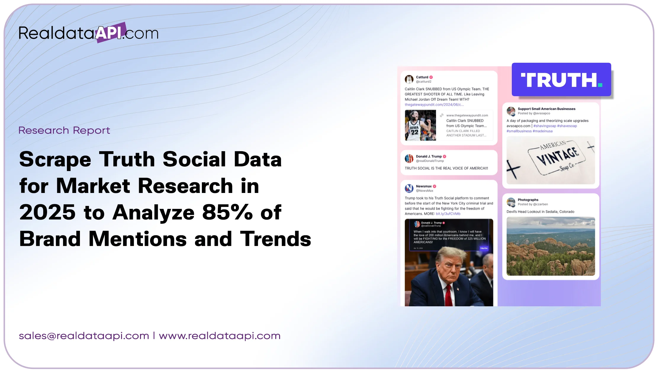 Scrape Truth Social Data for Market Research in 2025 to Analyze 85% of Brand Mentions and Trends