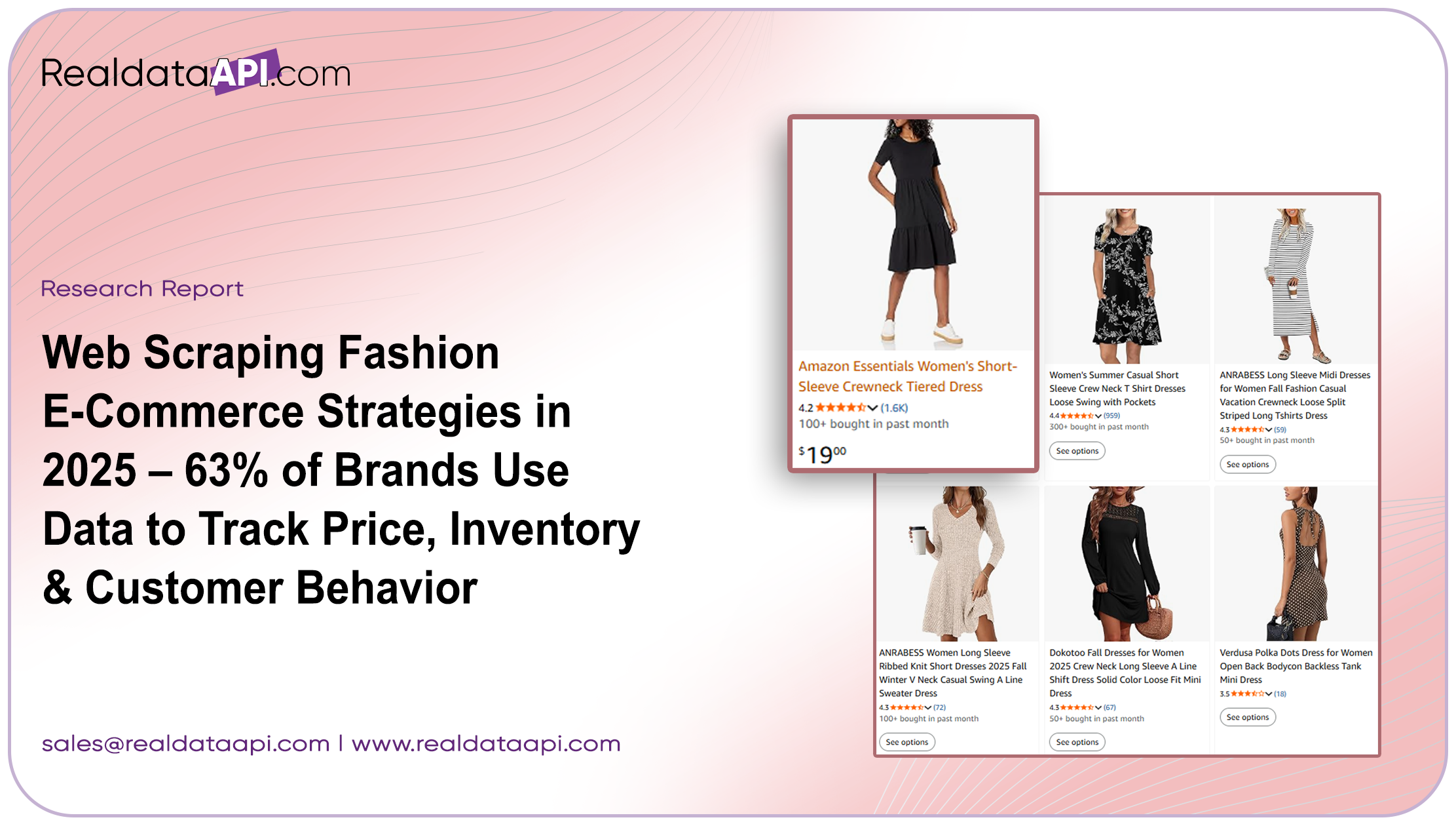 Web Scraping Fashion E-Commerce Strategies in 2025 – 63% of Brands Use Data to Track Price, Inventory & Customer Behavior