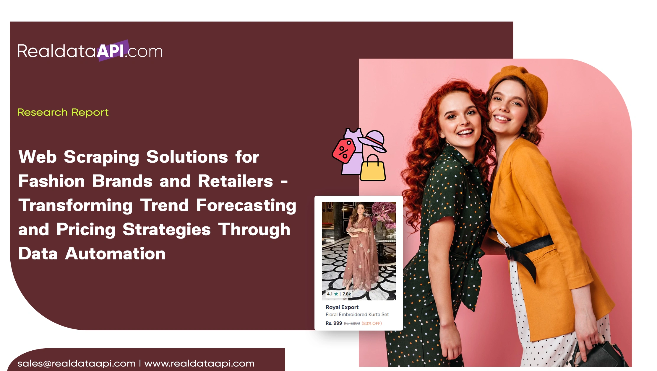Web Scraping Solutions for Fashion Brands and Retailers - Transforming Trend Forecasting and Pricing Strategies Through Data Automation